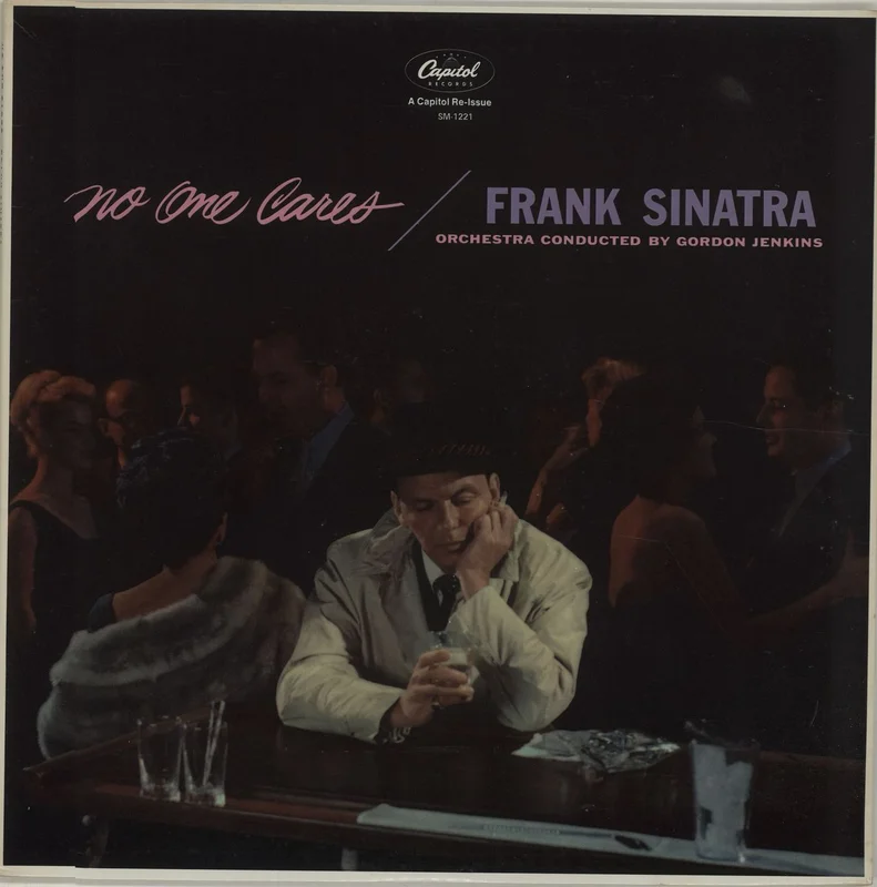 Frank Sinatra No One Cares - yellow label US Vinyl LP