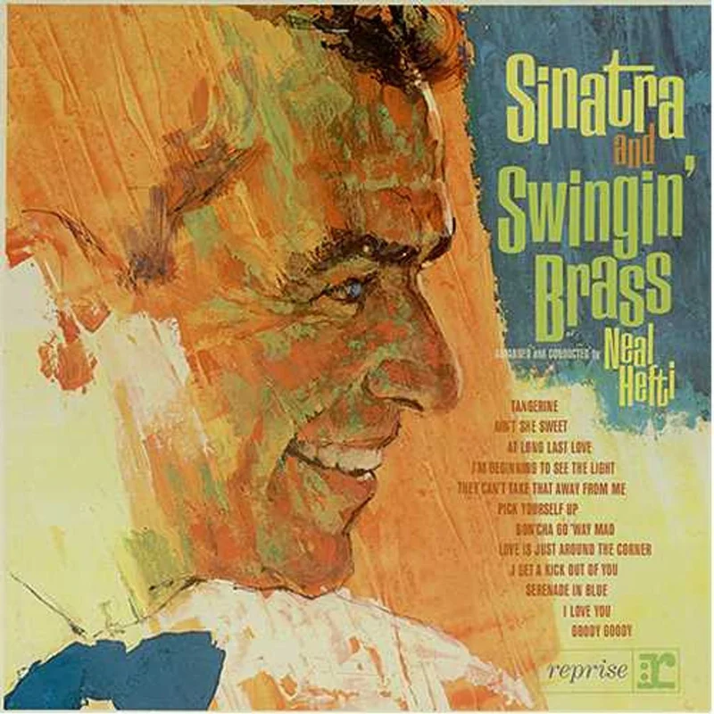 Frank Sinatra Sinatra And Swingin' Brass UK Vinyl LP