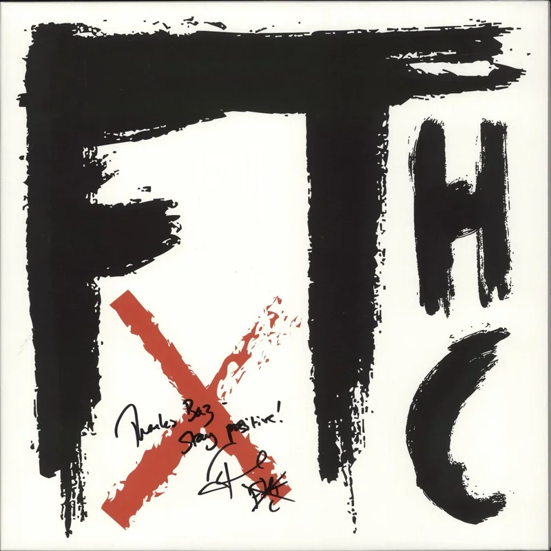 Frank Turner FTHC - Autographed UK Vinyl LP