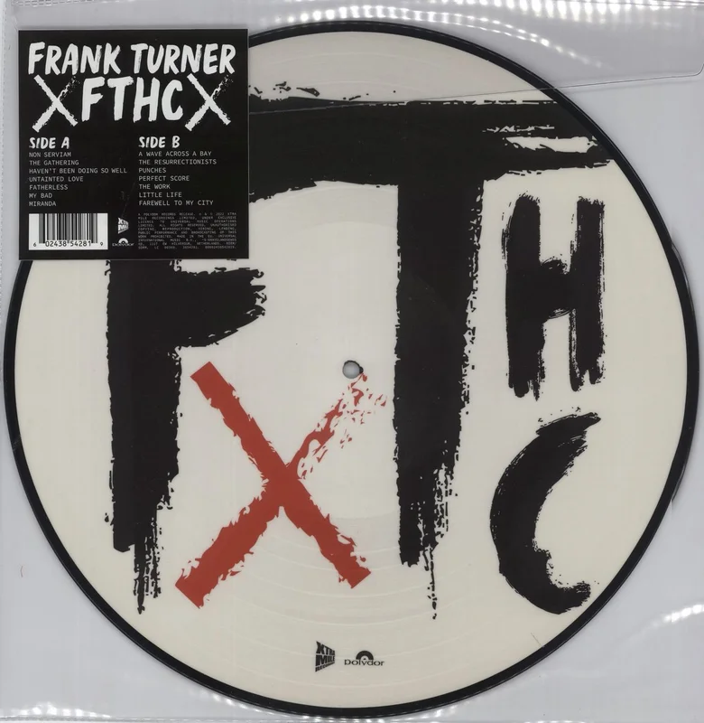 Frank Turner FTHC UK Picture disc LP