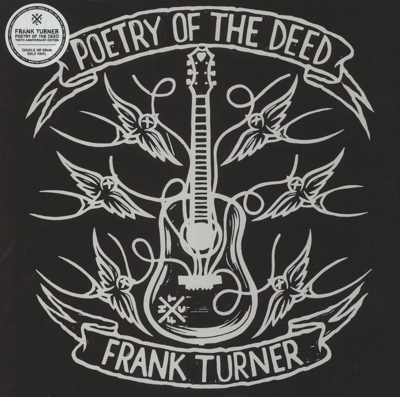 Frank Turner Poetry Of The Deed - Tenth Anniversary Edition - 180 Gram Gold Vinyl UK Vinyl LP