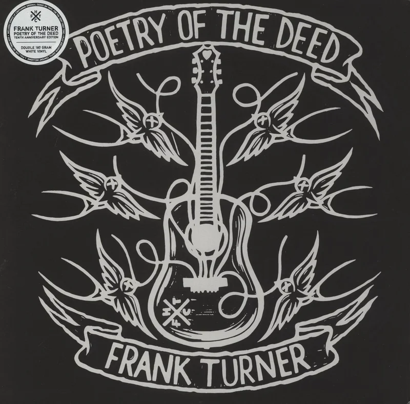 Frank Turner Poetry Of The Deed - Tenth Anniversary Edition - 180 Gram White Vinyl UK Vinyl LP