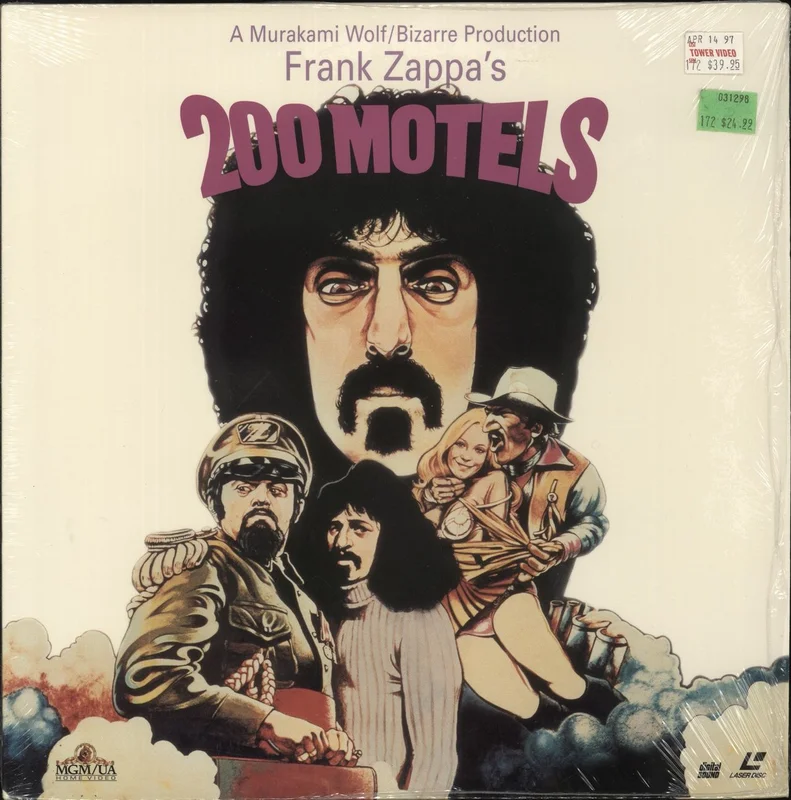 Frank Zappa 200 Motels - Shrink US Laserdisc
