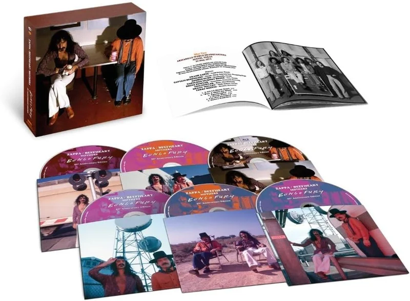 Frank Zappa Bongo Fury - 50th Anniversary 5-CD + Blu-ray Super Deluxe Edition - Sealed UK Cd album box set