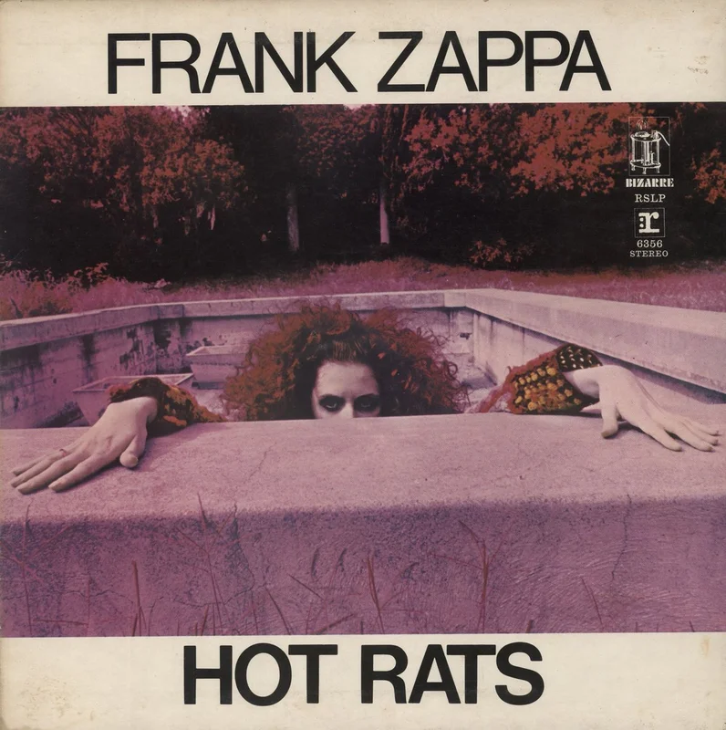 Frank Zappa Hot Rats - 2nd - VG/EX UK Vinyl LP