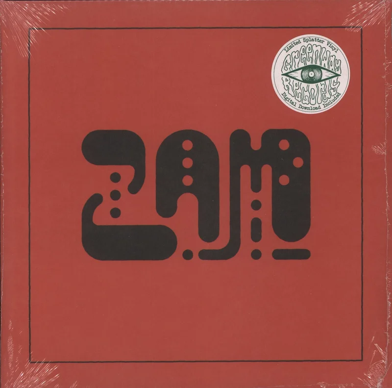 Frankie And The Witch Fingers ZAM - Clear with Red & Black Splatter Vinyl US 2-LP vinyl set