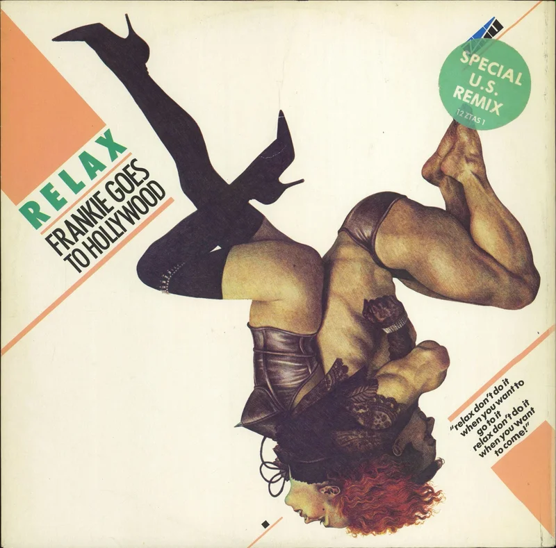Frankie Goes To Hollywood Relax - Hype stickered sleeve UK 12" vinyl