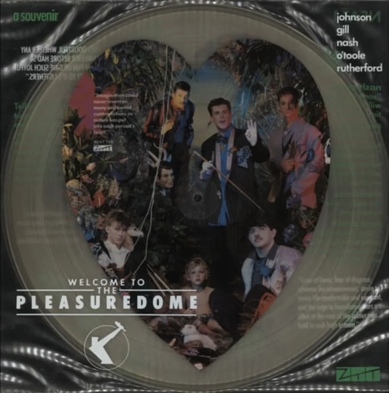 Frankie Goes To Hollywood Welcome To The Pleasuredome UK Picture disc LP