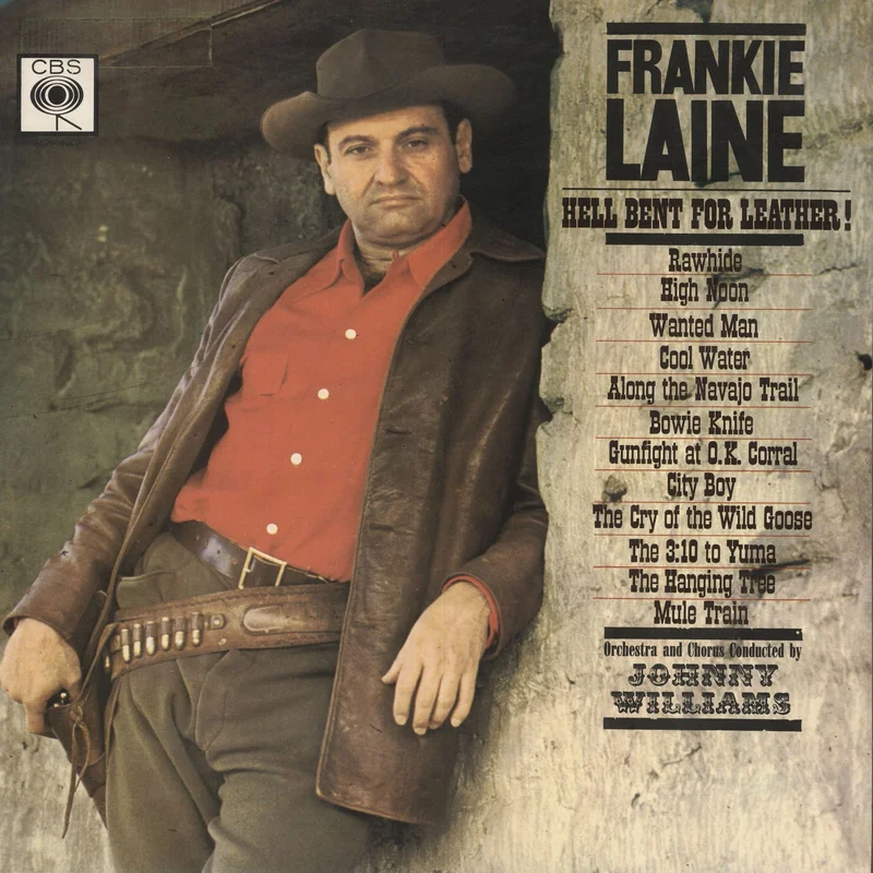 Frankie Laine Hell Bent For Leather! UK Vinyl LP