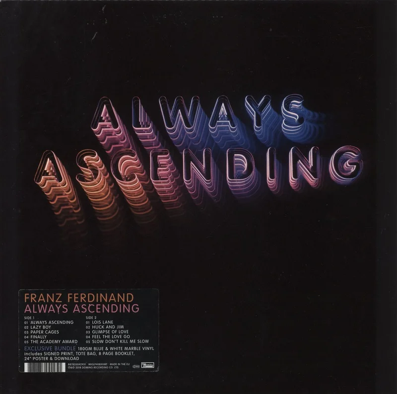 Franz Ferdinand Always Ascending - Signed Deluxe Edition UK Vinyl LP