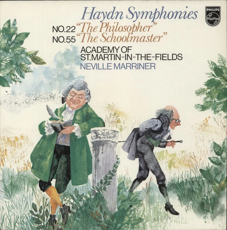 Franz Joseph Haydn Symphonies No. 22 "The Philosopher", No. 55 "The Schoolmaster" Dutch Vinyl LP