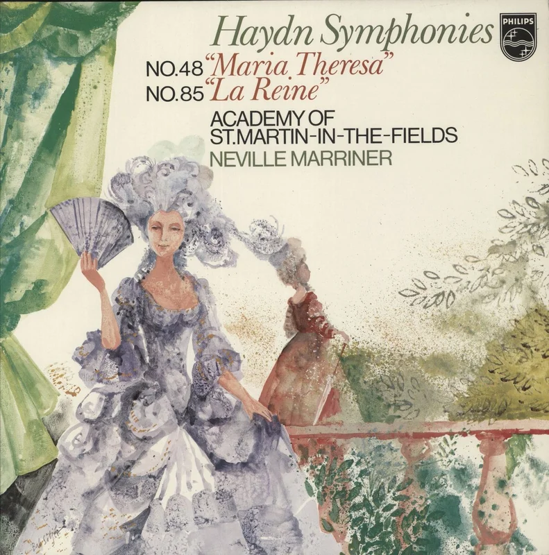 Franz Joseph Haydn Symphonies (No. 48 "Maria Theresa" / No. 85 "La Reine") Dutch Vinyl LP