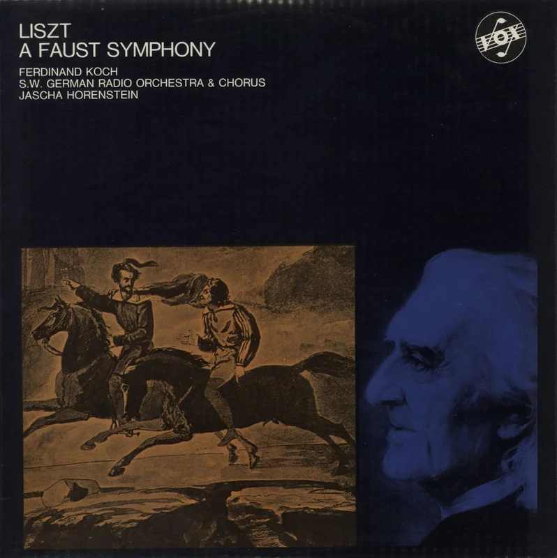 Franz Liszt Liszt: A Faust Symphony UK Vinyl LP