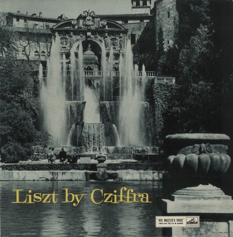 Franz Liszt Liszt By Cziffra UK Vinyl LP