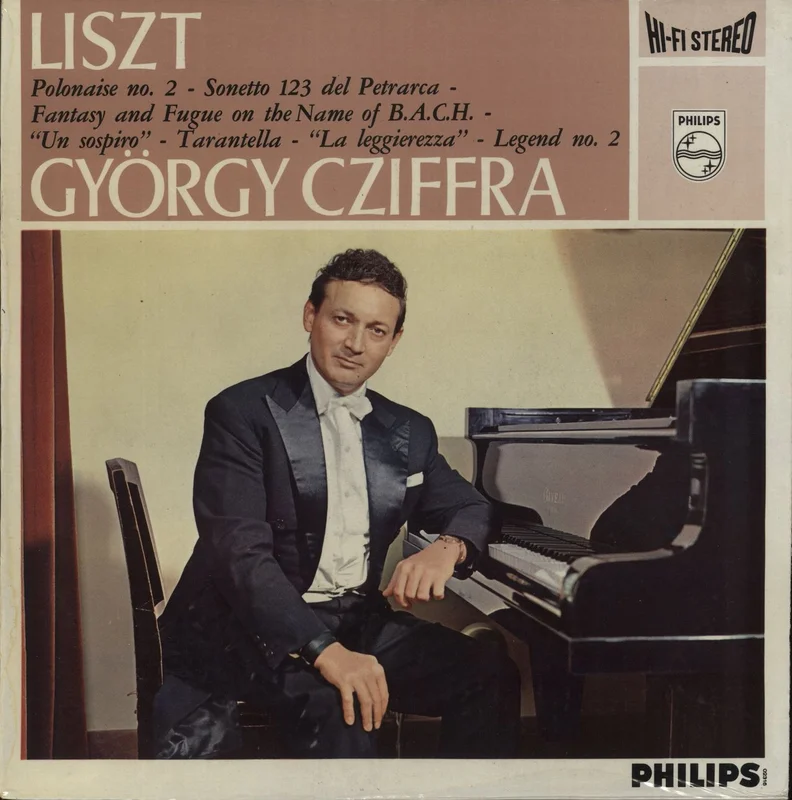 Franz Liszt Liszt UK Vinyl LP