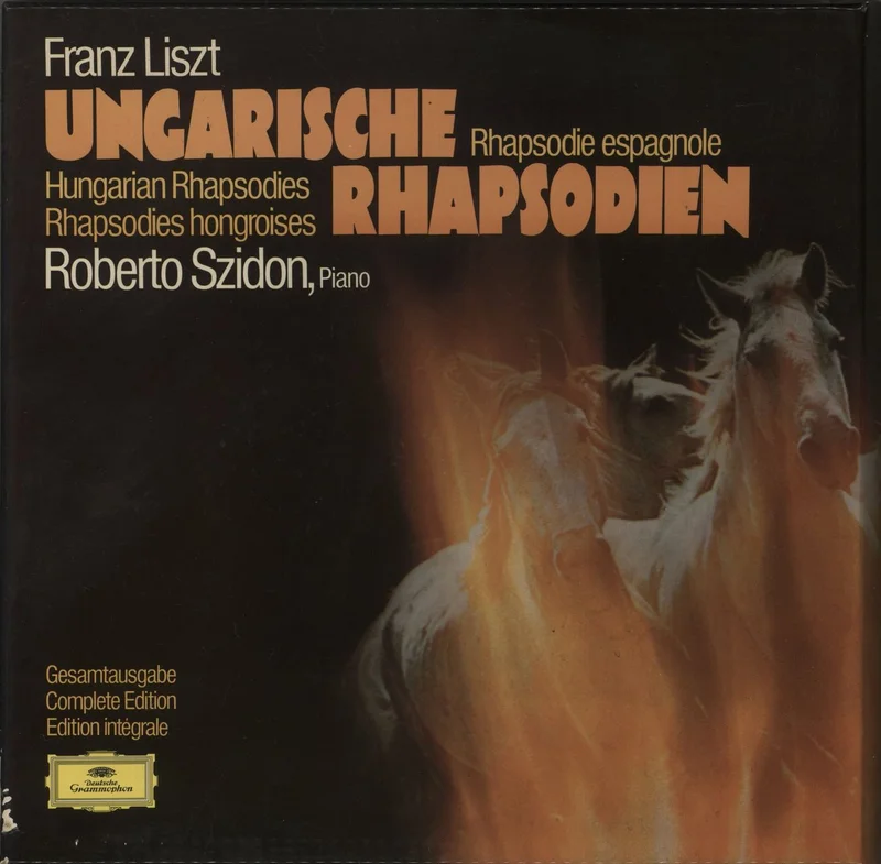Franz Liszt Liszt: Ungarische Rhapsodien German Vinyl box set