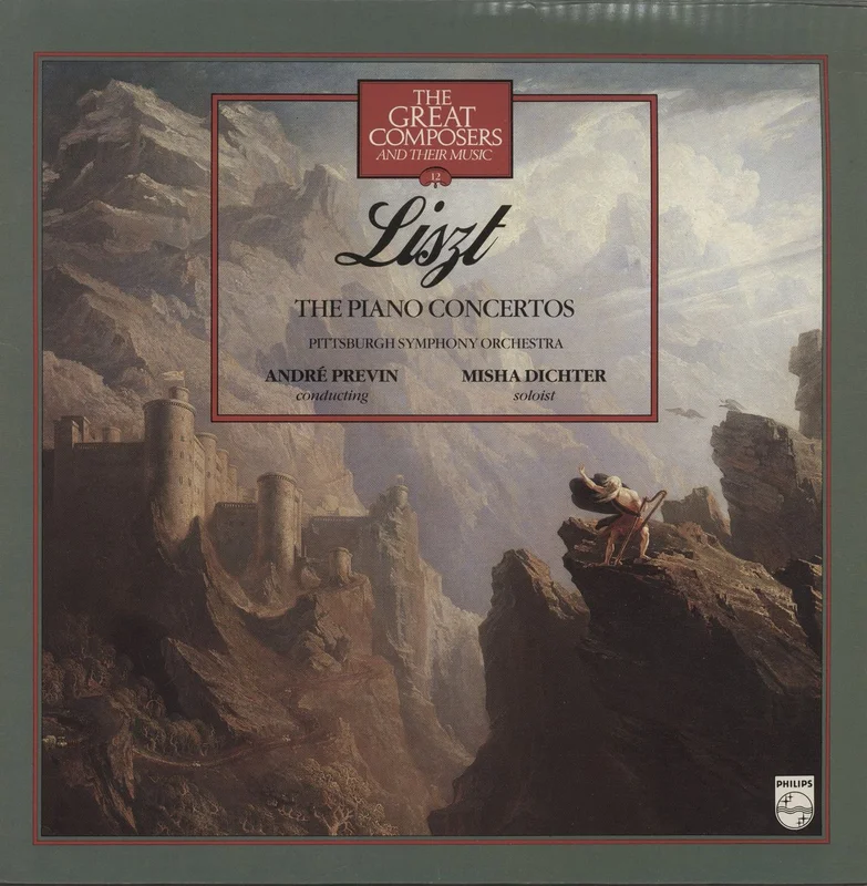 Franz Liszt The Piano Concertos + Magazine UK Vinyl LP