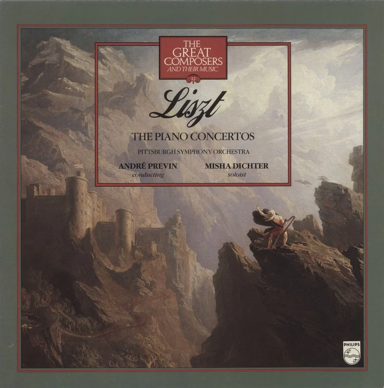Franz Liszt The Piano Concertos UK Vinyl LP