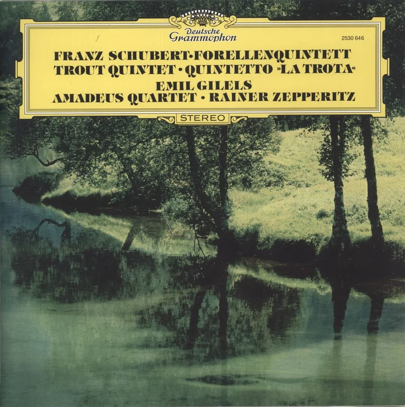 Franz Schubert Forellenquintett UK Vinyl LP
