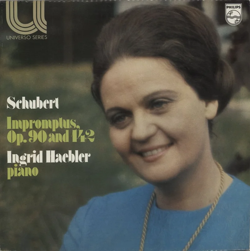 Franz Schubert Impromptus Op. 90 & 142 - White Label Test Pressing UK Promo Vinyl LP