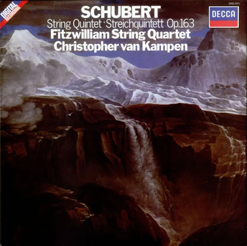 Franz Schubert String Quintet, Op. 163 UK Vinyl LP