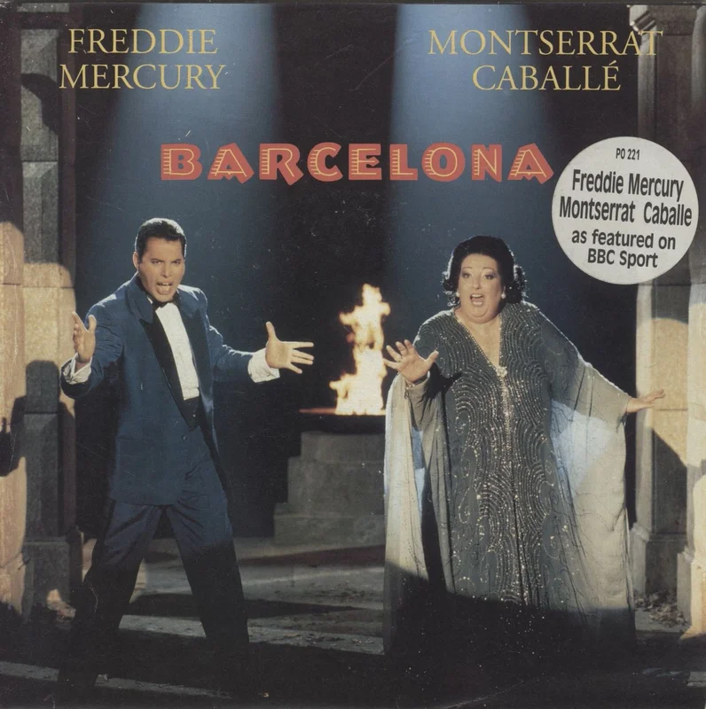 Freddie Mercury Barcelona French 7" vinyl