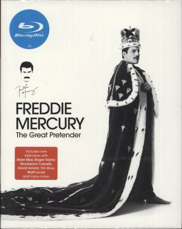 Freddie Mercury The Great Pretender - Sealed UK Blu Ray