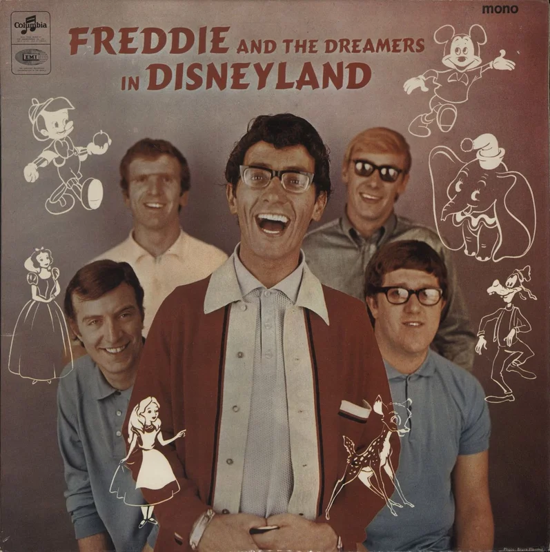 Freddie & The Dreamers Freddie And The Dreamers In Disneyland UK Vinyl LP