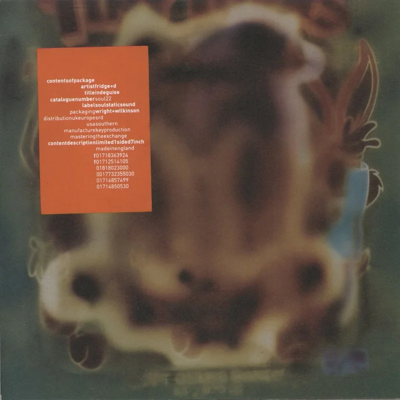 Fridge Indeguise UK 7" vinyl