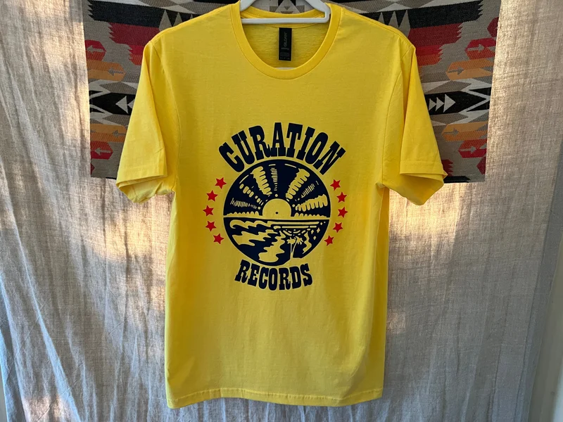 Friends Of Curation Tee Yellow