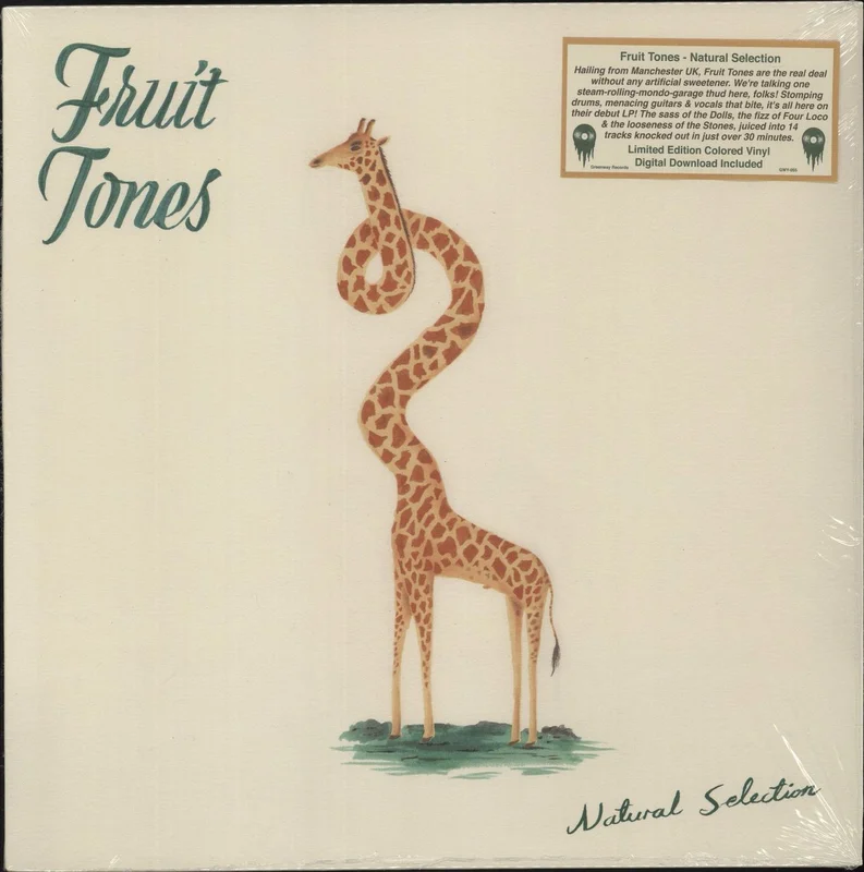 Fruit Tones Natural Selection - Orange Vinyl US Vinyl LP