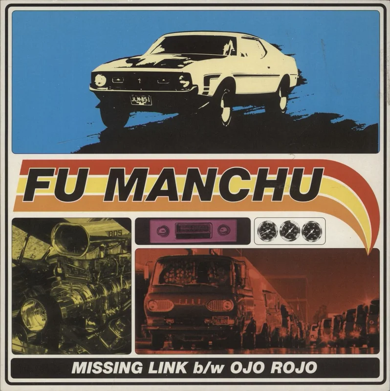 Fu Manchu Missing Link UK 7" vinyl
