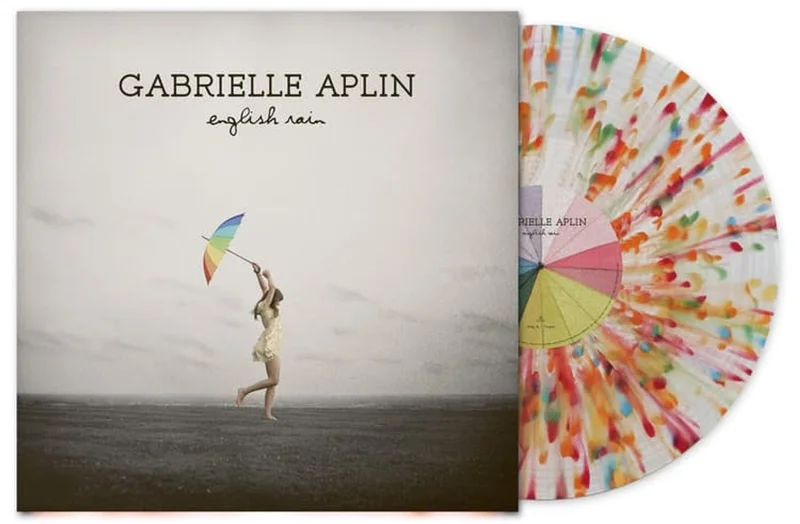 Gabrielle Aplin English Rain - Rainbow Splatter Vinyl - Sealed UK Vinyl LP