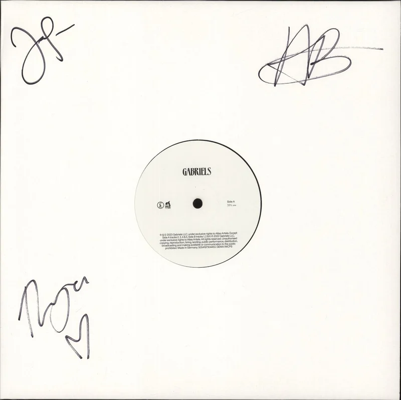 Gabriels Angels & Queens - Test Pressing - Autographed UK Vinyl LP