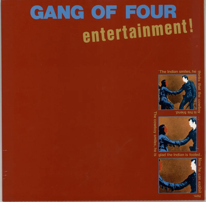 Gang Of Four Entertainment - Red vinyl - sealed UK Vinyl LP