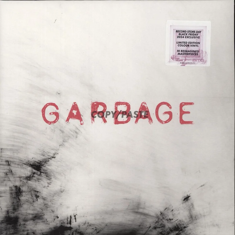 Garbage Copy/Paste - Magenta Coloured Vinyl UK Vinyl LP