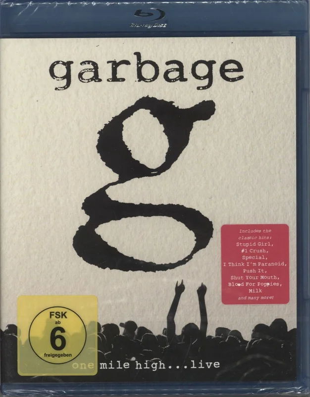 Garbage One Mile High... Live - Sealed UK Blu Ray
