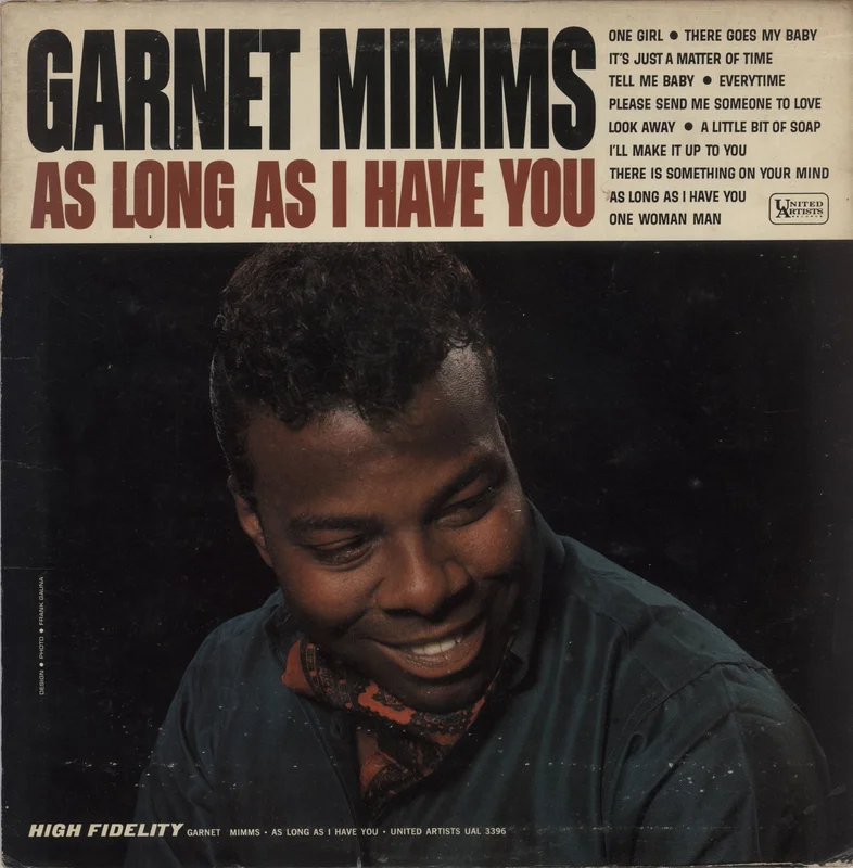 Garnet Mimms Warm And Soulful - 1st US Vinyl LP