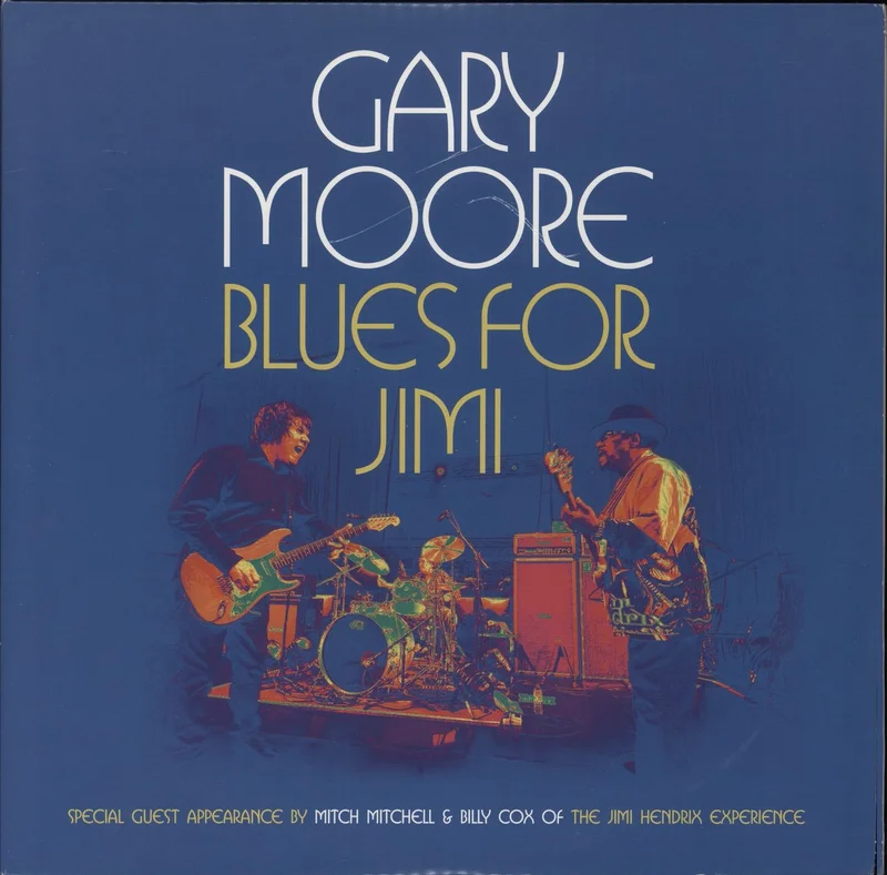 Gary Moore Blues For Jimi - EX US 2-LP vinyl set