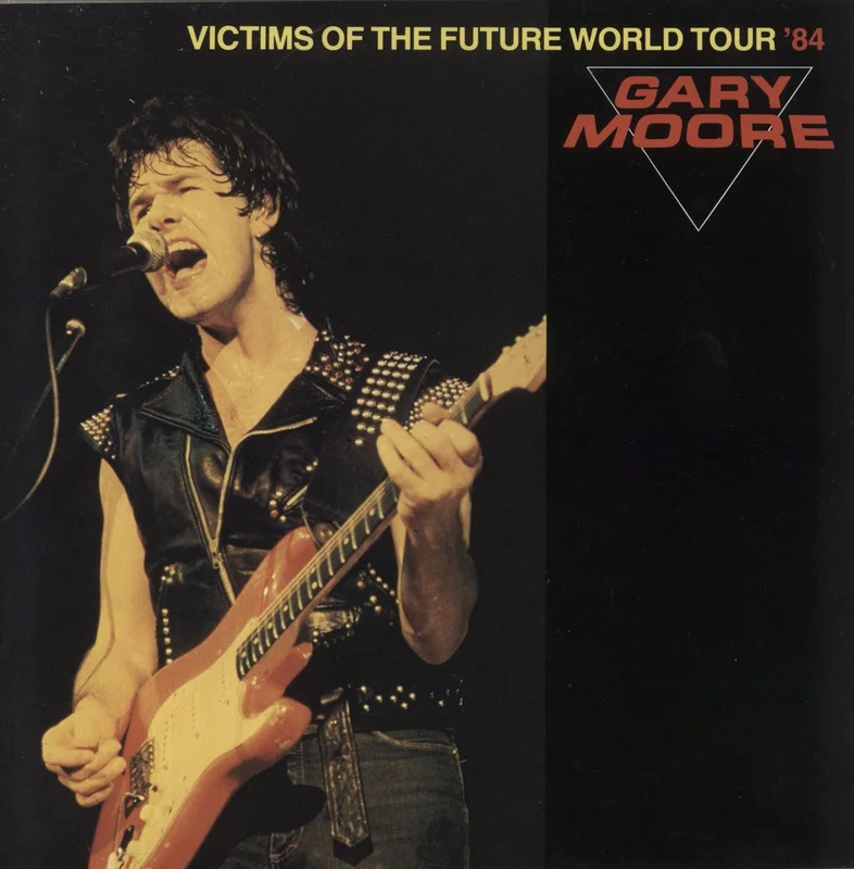 Gary Moore Victims Of The Future World Tour '84 + Ticket Stub UK Tour programme