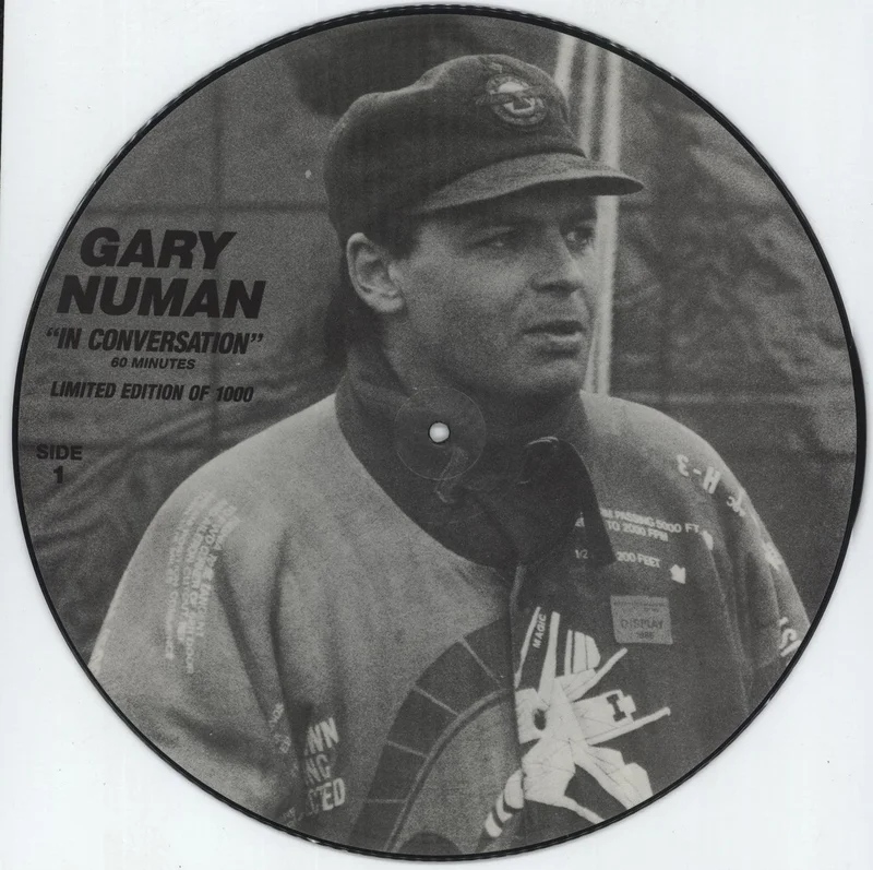 Gary Numan In Conversation UK Picture disc LP