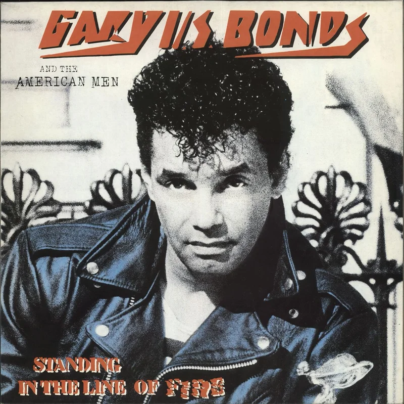 Gary U.S. Bonds Standing In The Line Of Fire UK Vinyl LP