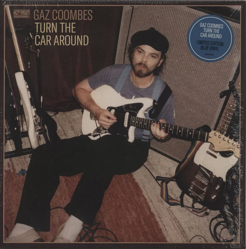 Gaz Coombes Turn The Car Around - 180 Gram Blue Vinyl + Autographed UK Vinyl LP