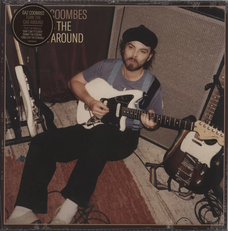 Gaz Coombes Turn The Car Around + Autographed Print - Sealed UK Vinyl LP