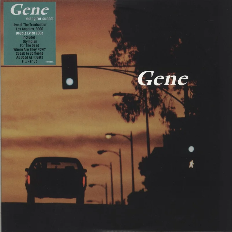 Gene Rising For Sunset - 180gm UK 2-LP vinyl set