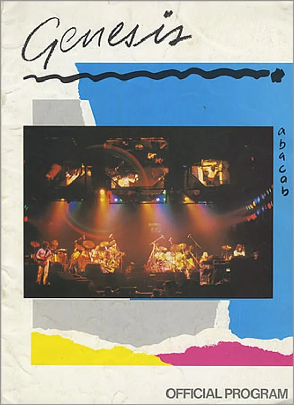 Genesis Abacab UK Tour programme