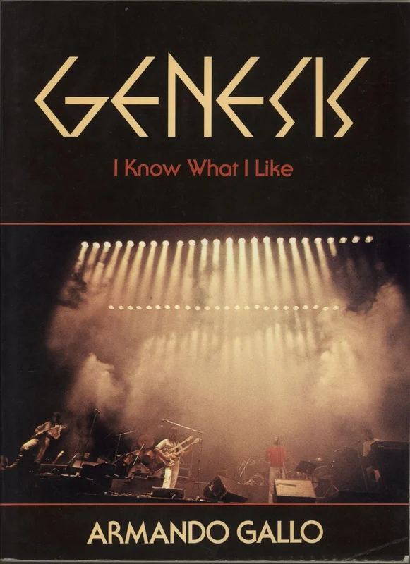 Genesis I Know What I Like US Book