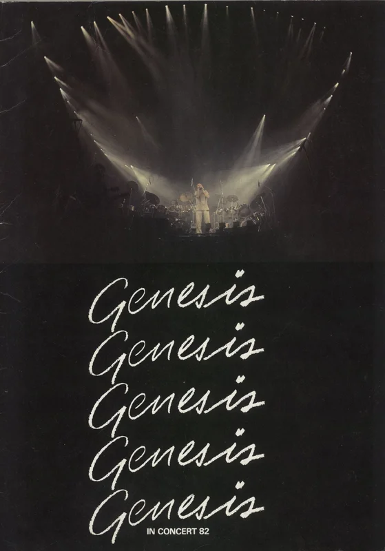 Genesis In Concert 1982 UK Tour programme