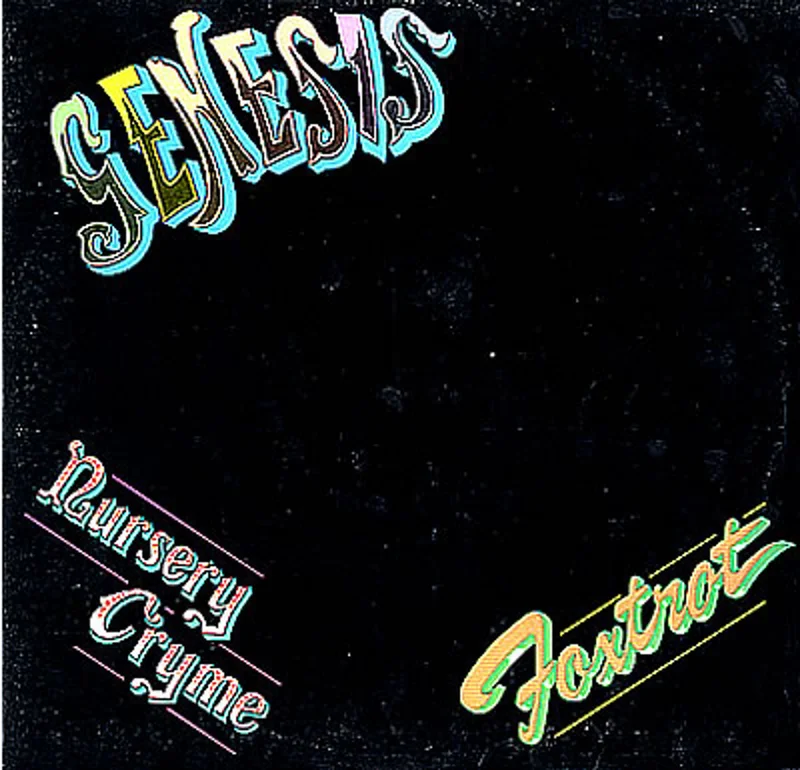 Genesis Nursery Cryme/ Foxtrot - VG/EX US 2-LP vinyl set