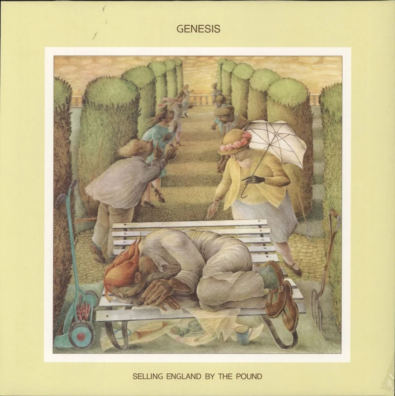 Genesis Selling England By The Pound - Crystal Clear Vinyl UK Vinyl LP